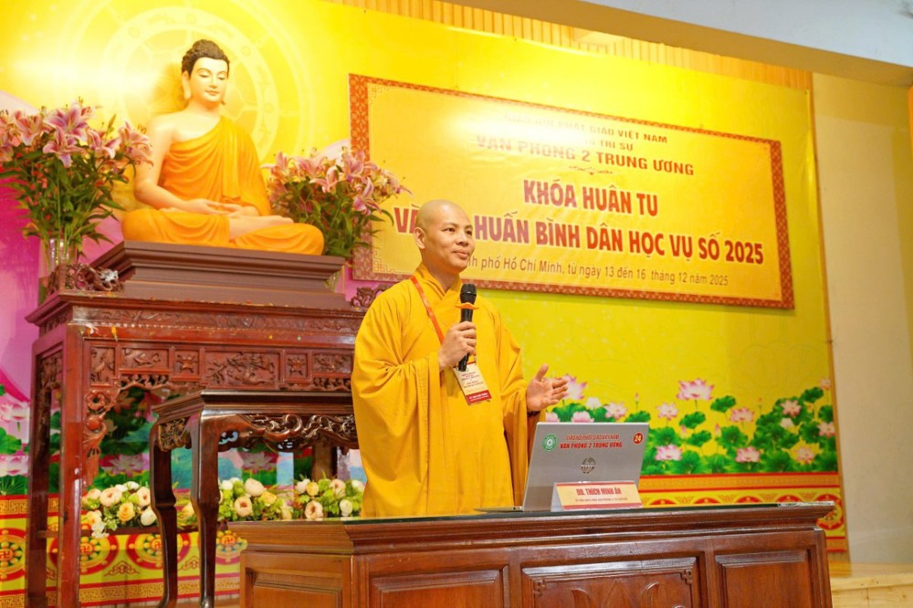 ĐĐ. Thích Minh Ân - Chữ ký số, con dấu số là trụ cột quan trọng thúc đẩy quá trình chuyển đổi số