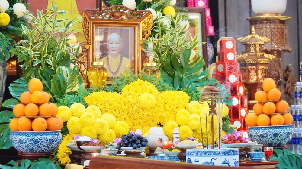 Học viện PGVN tại Hà Nội tưởng niệm 14 năm ngày cố Trưởng lão Hòa thượng Thích Thanh Tứ (1927 – 2011) viên tịch 