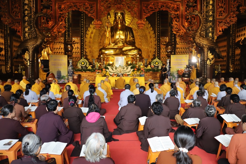 Ninh Bình: Chùa Bái Đính tưởng niệm 14 năm ngày viên tịch của Trưởng lão Hòa thượng Thích Thanh Tứ