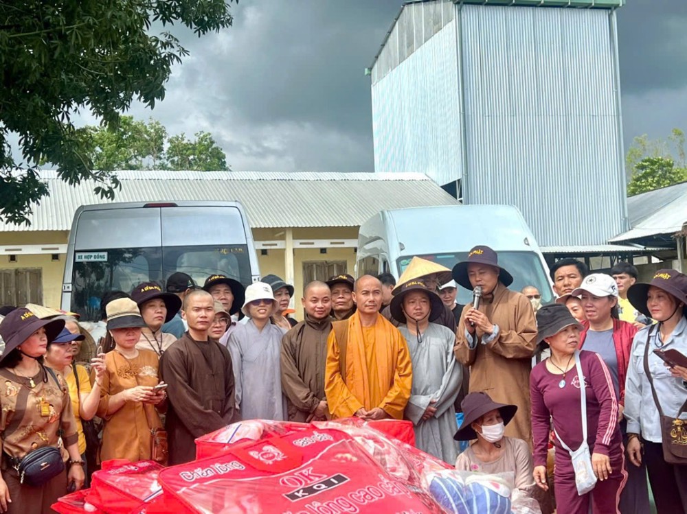 Đà Nẵng: Các chùa, đạo tràng tiếp tục hướng về đồng bào vùng lũ