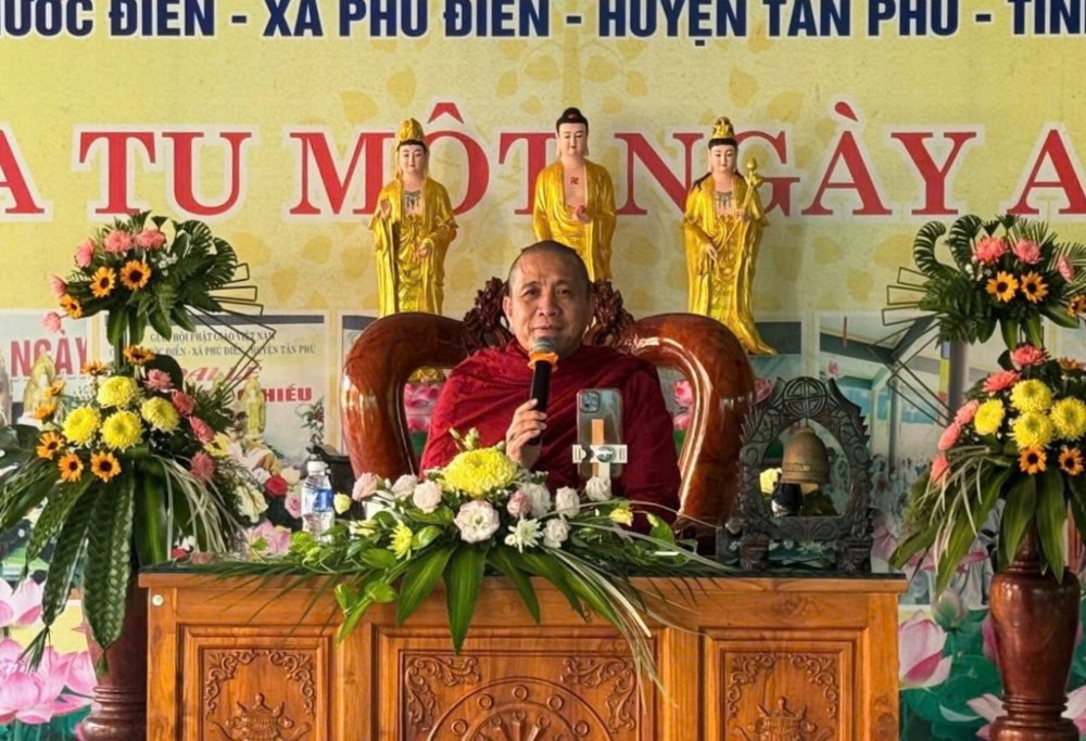 Đồng Nai: Khóa tu “Một ngày an lạc” lần thứ 142 tại chùa Phước Điền