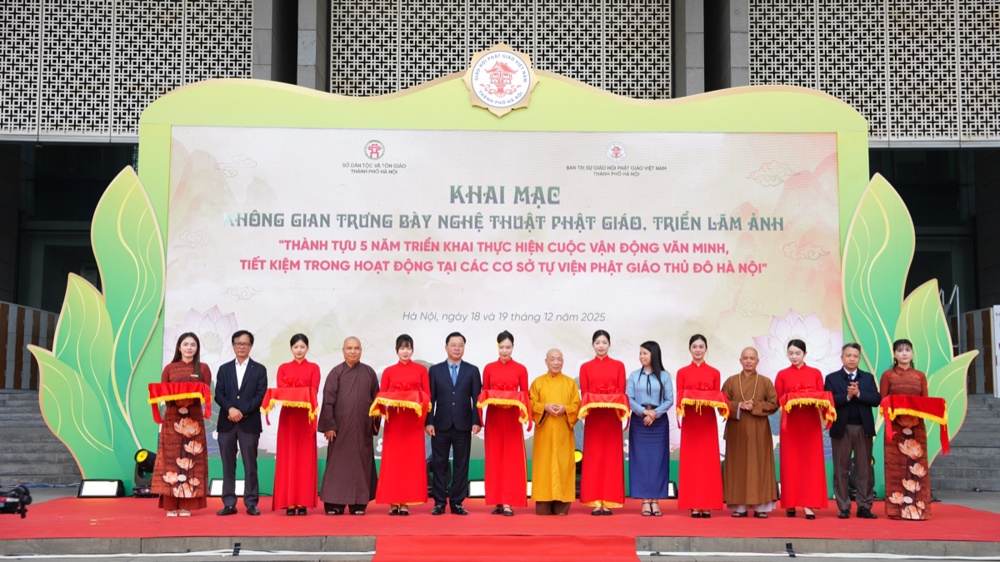 Khai mạc chuỗi hoạt động “Phật giáo đồng hành xây dựng và phát triển Thủ đô văn minh, hiện đại, hạnh phúc”