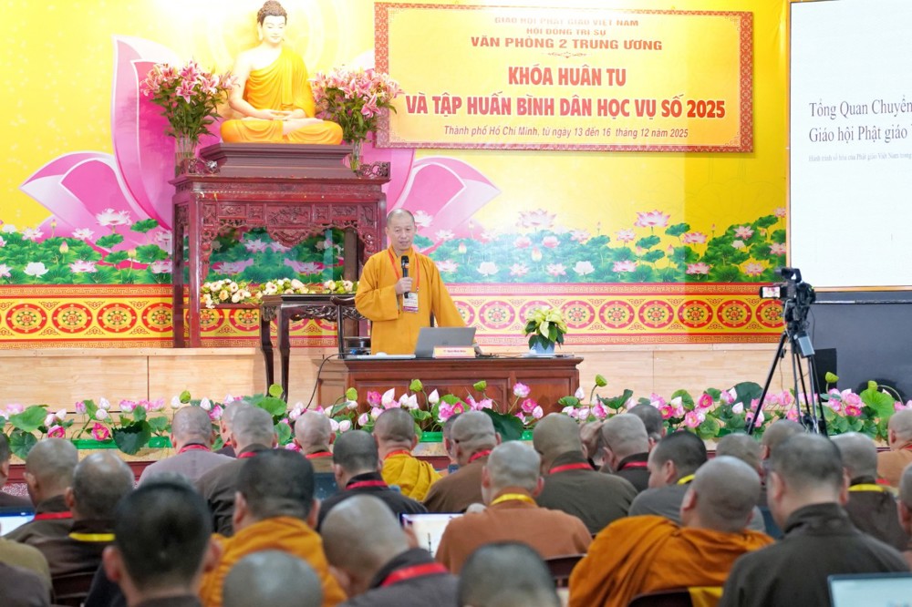 TT. Thích Minh Nhẫn – Ứng dụng công nghệ số và trí tuệ nhân tạo trong công tác quản trị hành chính Giáo hội