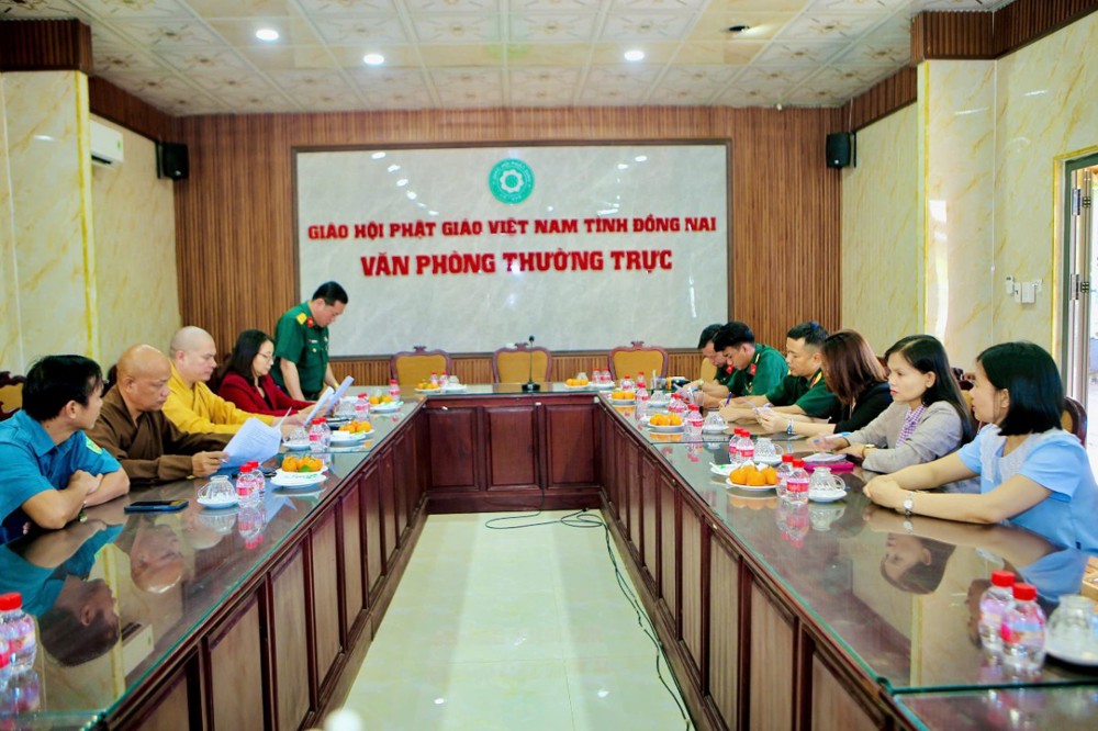 Đồng Nai: Thống nhất công tác tổ chức Lễ khánh thành công trình văn hóa – thể dục, thể thao tại chùa Tỉnh Hội