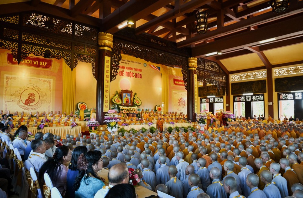 Lâm Đồng: Trang nghiêm khai mạc Đại giới đàn Chơn Thành PL.2569 tại Thiền viện Trúc Lâm Chánh Thiện