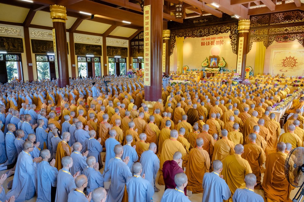 Lâm Đồng: Trang nghiêm khai mạc Đại giới đàn Chơn Thành PL.2569 tại Thiền viện Trúc Lâm Chánh Thiện