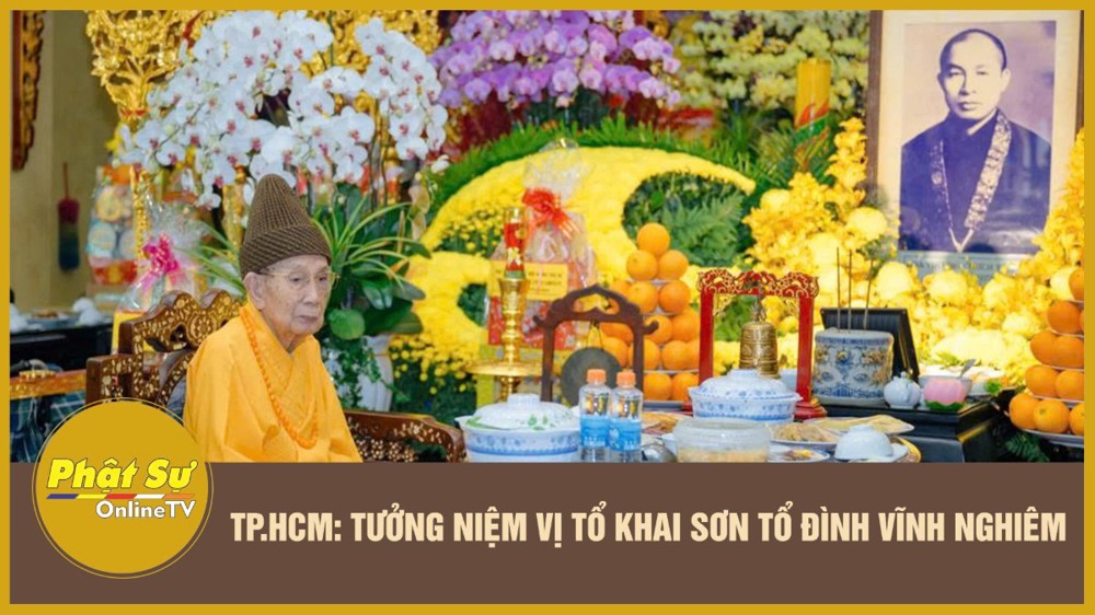 [Video] TP.HCM: Tưởng niệm vị Tổ khai sơn Tổ đình Vĩnh Nghiêm