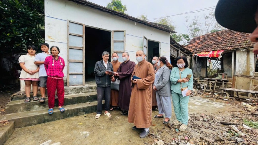 Tăng Ni, Phật tử Đà Nẵng tích cực hỗ trợ đồng bào bị thiên tai tại Đăk Lăk