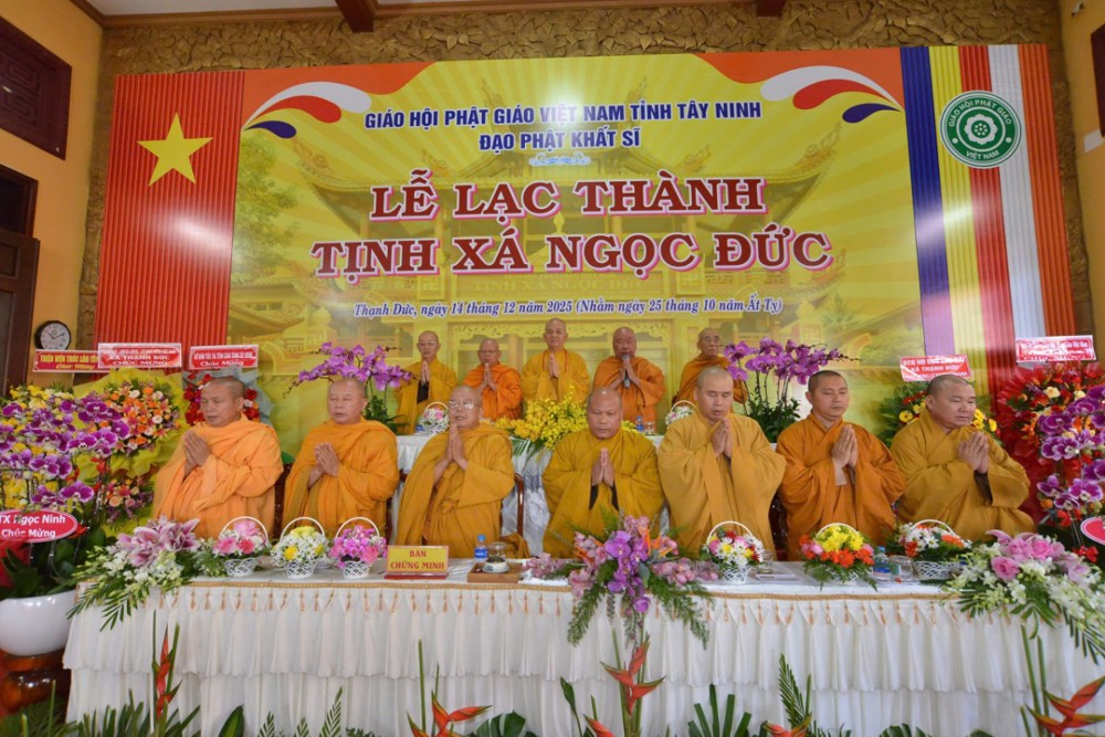 Tây Ninh: Đại lễ Khánh thành Tịnh xá Ngọc Đức