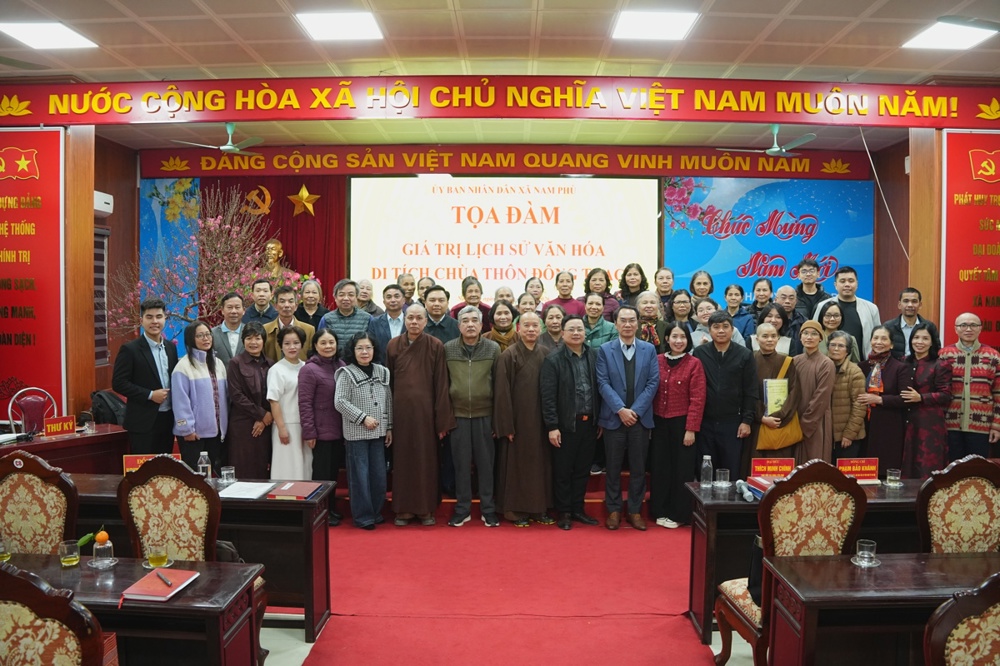 Toạ đàm: “Giá trị lịch sử văn hoá di tích chùa Thôn Đông Trạch”