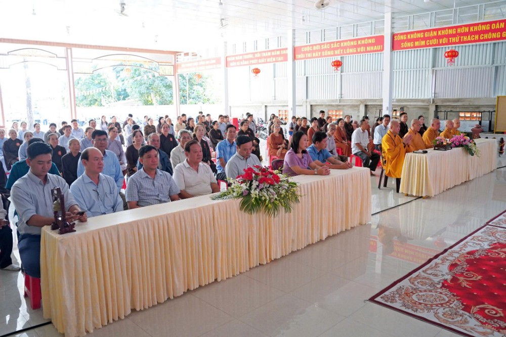 An Giang: Chùa Vĩnh Phước trang nghiêm tổ chức lễ tất niên năm 2025