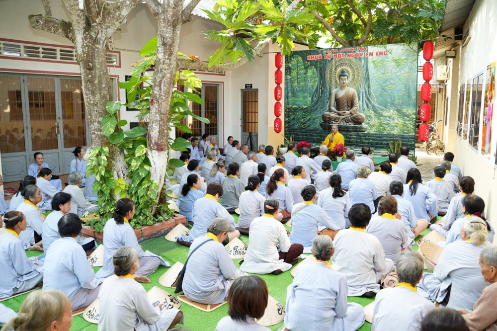 Đồng Tháp: Chùa Phước Hội chúc thọ Phật tử cao niên và Tổng kết Phật sự 2025