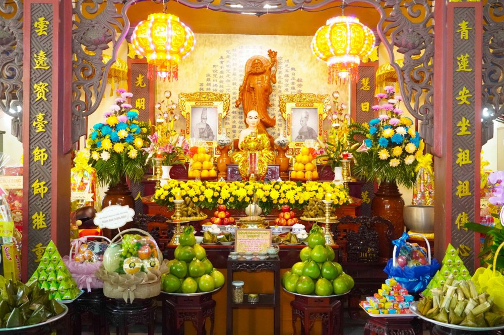 Tây Ninh: Trang nghiêm lễ huý kỵ lần thứ 64 cố Trưởng lão HT. Thích Huệ Quang khai sơn Chùa Thanh Vân