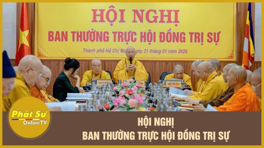 [Video] TP.HCM: Hội nghị Ban Thường trực Hội đồng Trị sự