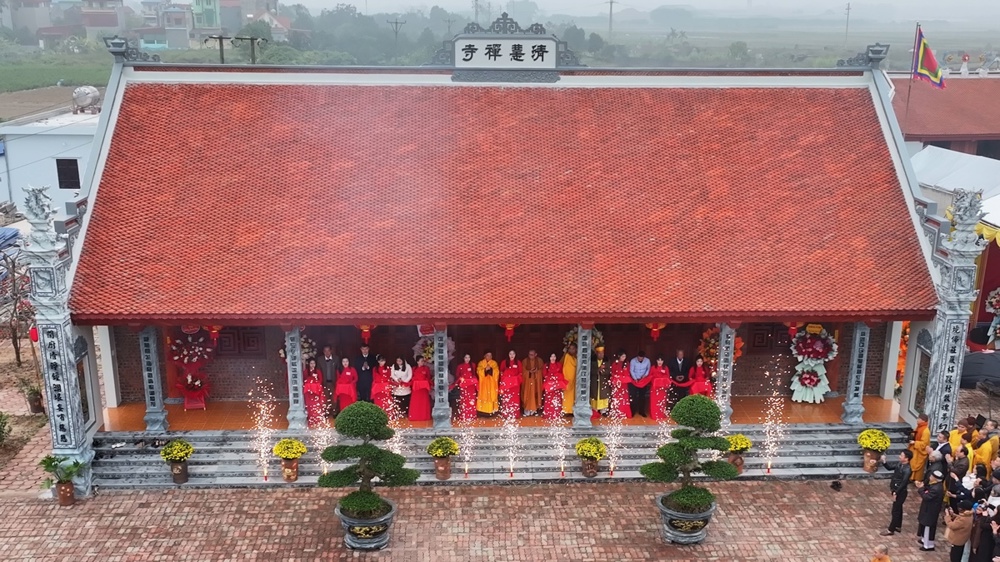 Hà Nội: Trang nghiêm Lễ khánh thành ngôi Tam Bảo chùa Thanh Huệ