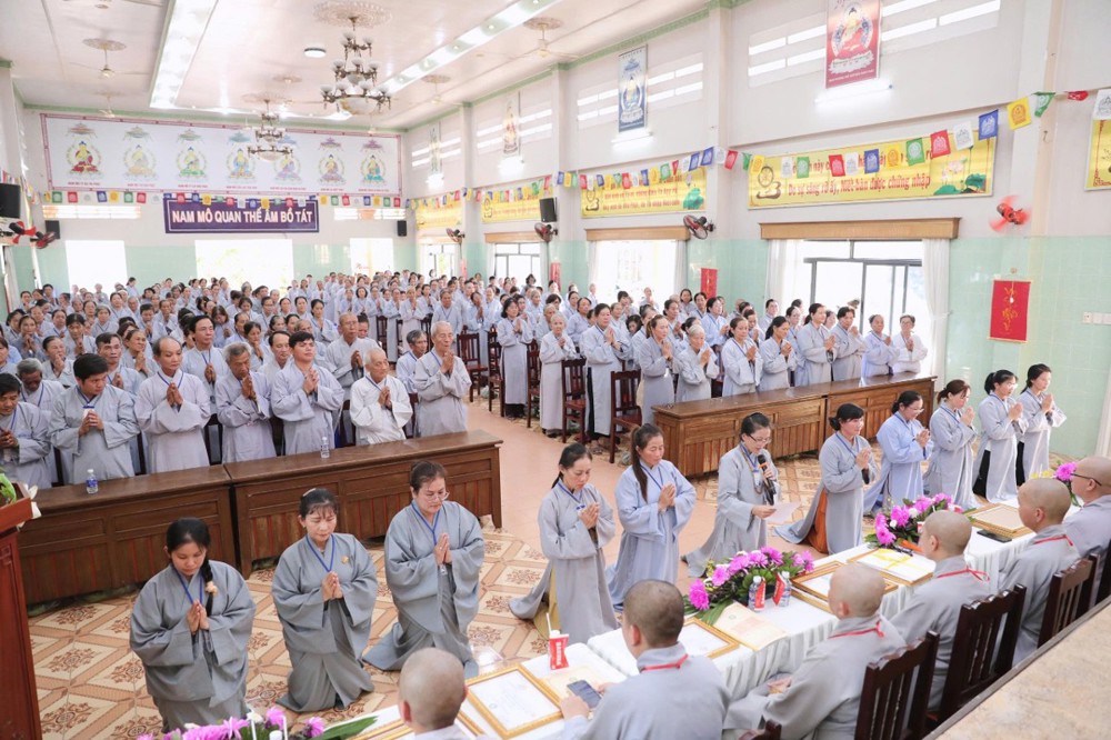 Đồng Tháp: Ban Hướng dẫn Phật tử tổ chức Hội nghị Tổng kết năm và Bế mạc Khóa “Huân tu Chánh niệm” lần IV 