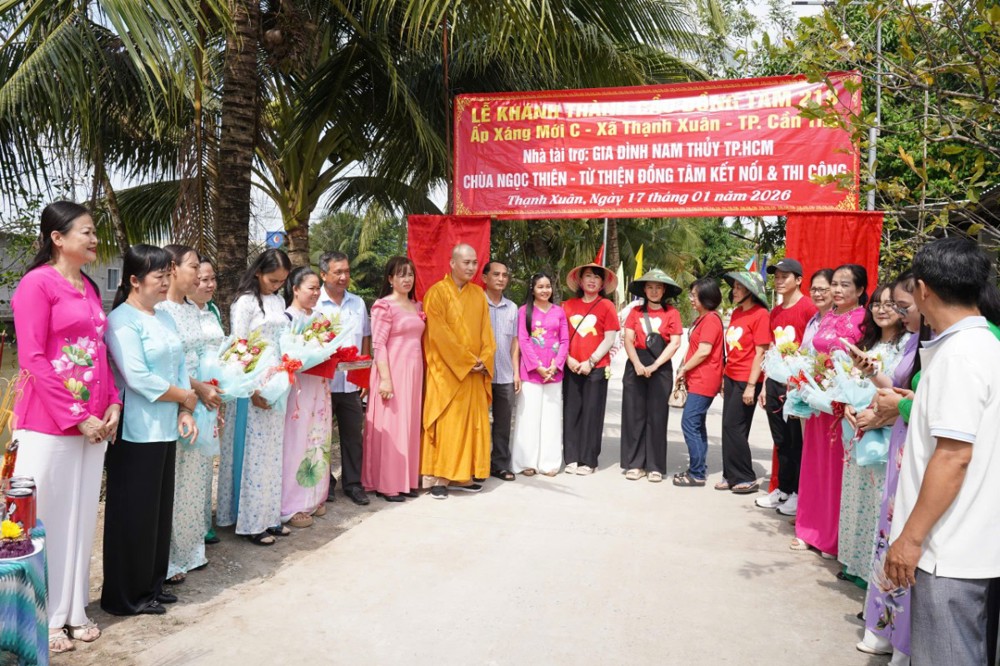 TP. Cần Thơ: Khánh thành cầu Đồng Tâm 218 và 216 tại xã Thạnh Xuân