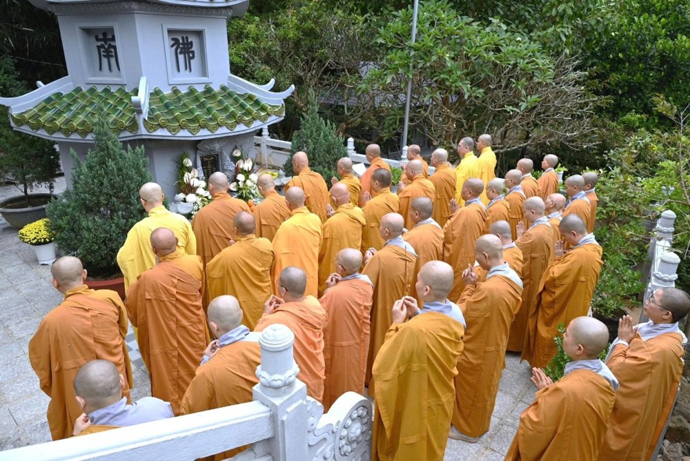 TP.HCM: Chùa Hoa Sơn tưởng niệm húy nhật lần thứ 4 Hòa thượng Thích Huệ Chơn