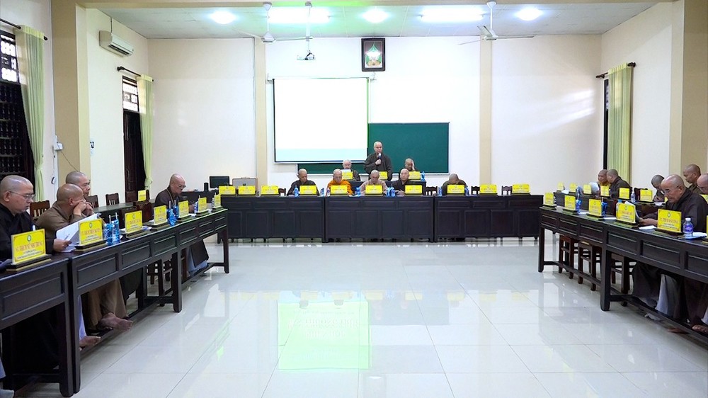 Đồng Tháp: Thường trực Ban Trị sự họp chuyên đề - triển khai Kế hoạch tổ chức Đại hội Phật giáo lần thứ nhất