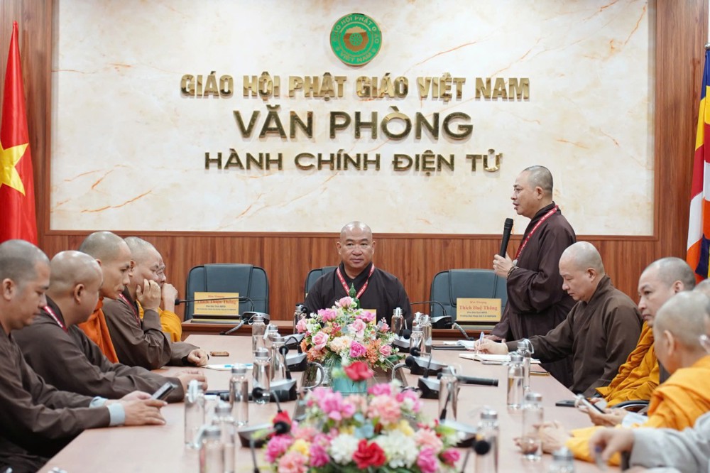 TP.HCM: Ban Từ thiện xã hội Trung ương họp chuẩn bị tổ chức Hội nghị tổng kết công tác Phật sự năm 2025