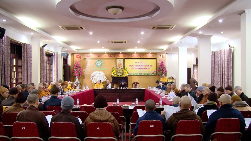Ban Trị Sự Phật giáo tỉnh Quảng Ninh họp tổng kết công tác Phật sự năm 2025 