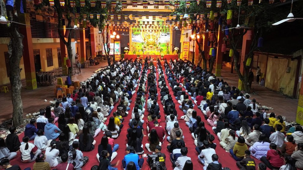 Khai mạc khóa tu mừng năm mới 2026 tại chùa Bằng – Linh Tiên Tự