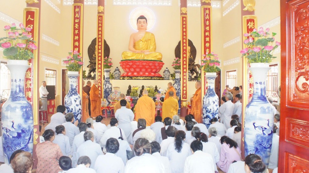 Vĩnh Long: Trang nghiêm Lễ An vị tôn tượng Đức Phật Bổn Sư và Văn Thù Phổ Hiền Bồ Tát tại Chùa Tuyên Linh