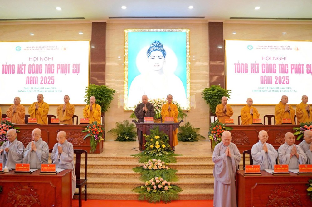 TP.HCM: Phân ban Ni giới Thành phố tổ chức Hội nghị tổng kết công tác Phật sự năm 2025