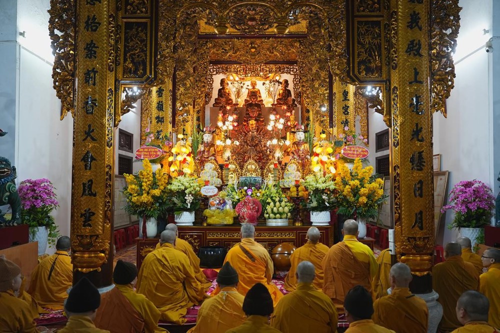 Lễ húy kỵ cố Ni trưởng Thích Đàm Đạt tại chùa Hưng Phúc 