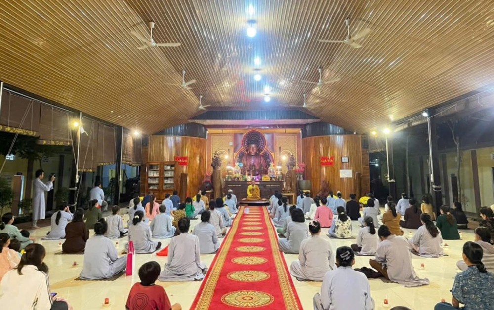 Tây Ninh: Trang nghiêm lễ kỷ niệm mừng Đức Phật Thích Ca Mâu Ni thành đạo tại chùa Suối Pháp