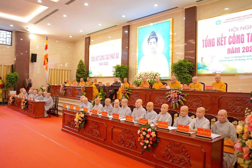 TP.HCM: Phân ban Ni giới Thành phố tổ chức Hội nghị tổng kết công tác Phật sự năm 2025