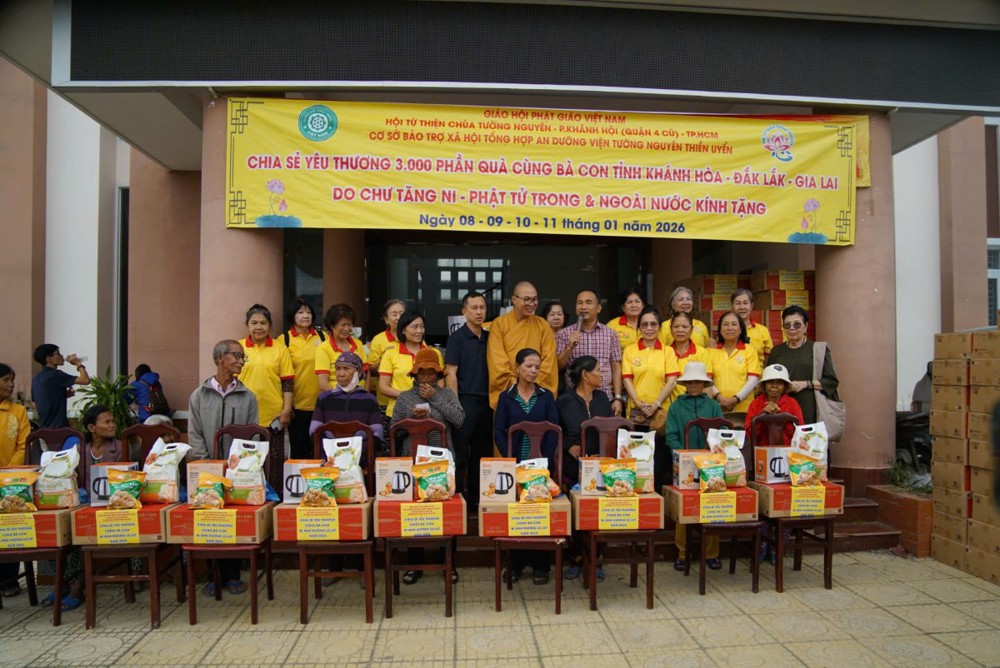 Khánh Hoà: Hội từ thiện Tường Nguyên khởi động thiện nguyện 2026 tái thiết sau mưa lũ miền Trung