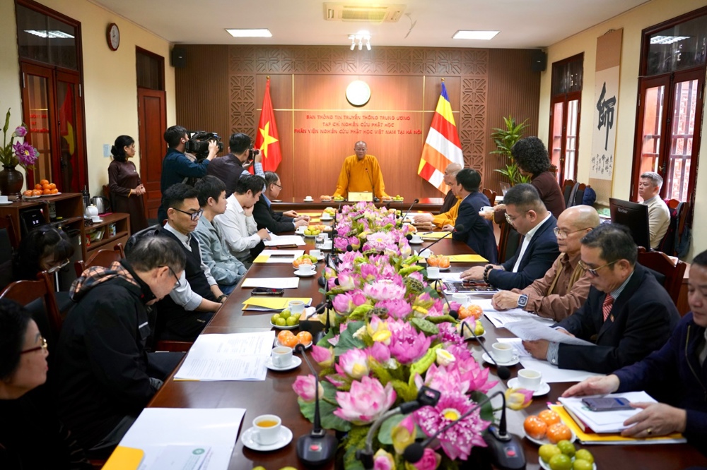 Phân viện Nghiên cứu Phật học Việt Nam tại Hà Nội và Tạp chí Nghiên cứu Phật học tổng kết Phật sự năm 2025 