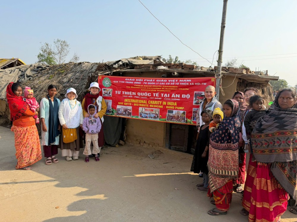 Ban Từ thiện Xã hội Trung ương lan tỏa giá trị nhân văn qua các hoạt động tại miền đất Phật Ấn Độ
