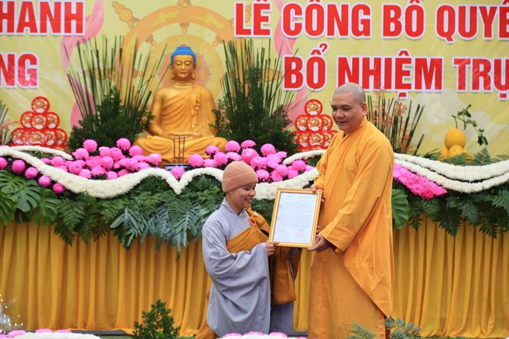 Hải Phòng: Đại lễ bổ nhiệm trụ trì và cắt băng khánh thành ngôi Tổ đường chùa Quang Minh