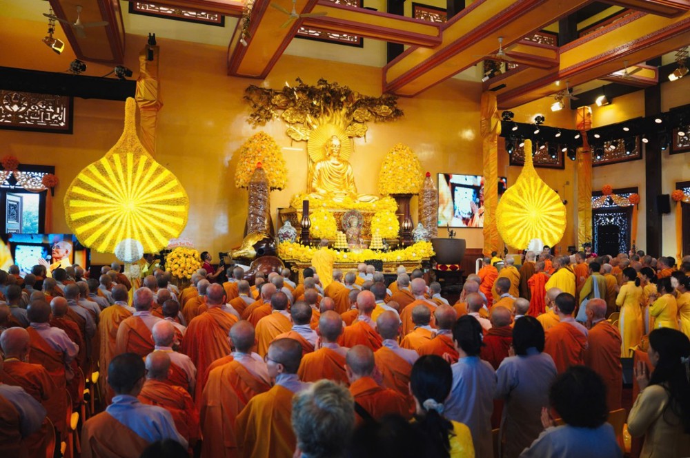 Đồng Nai: Chùa Long Hương tổ chức Đại lễ Phật Thành Đạo trong không khí trang nghiêm 