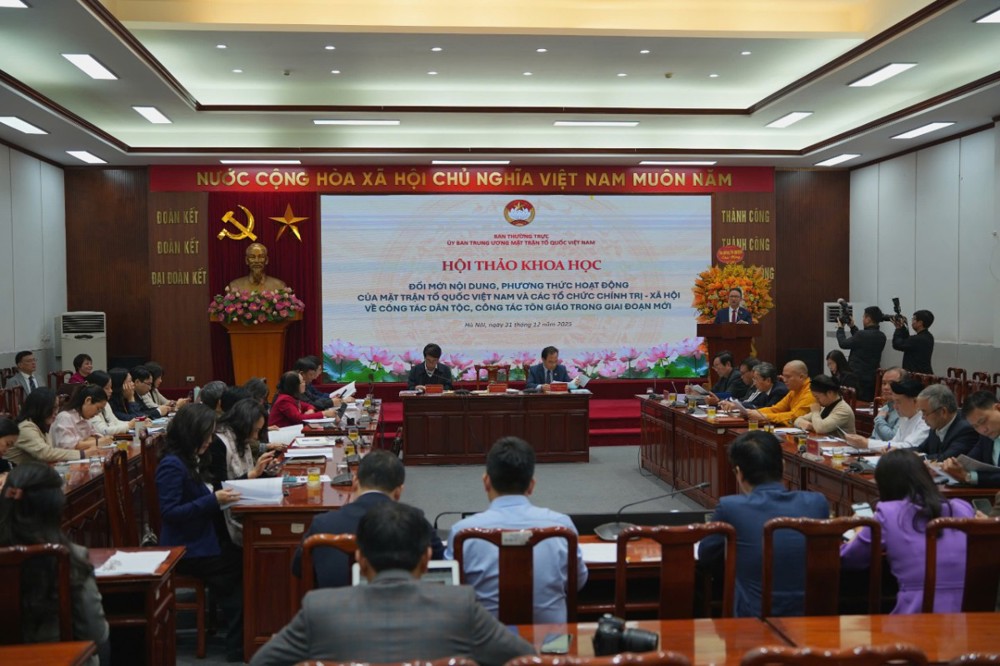 Đổi mới nội dung, phương thức hoạt động về công tác Dân tộc và Tôn giáo trong giai đoạn mới