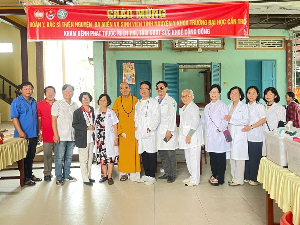 Đồng Tháp: Chương trình thiện nguyện ý nghĩa tại chùa Phước Đức, phường Sa Đéc