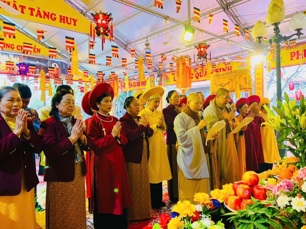 Hà Nội: Đại lễ kính mừng Đức Phật thành đạo và tất niên năm Ất Tỵ (2025 ÂL)