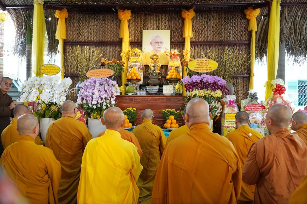 TP.HCM: Trang nghiêm tưởng niệm tuần bách nhật Trưởng lão Hòa thượng Thích Từ Thông