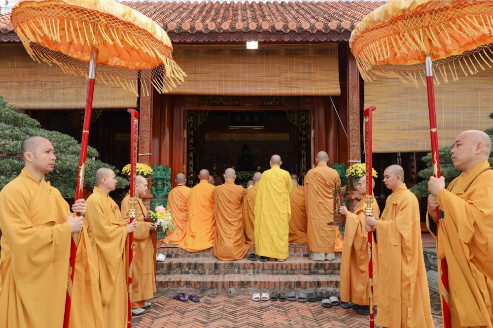 Gia Lai: Lễ húy nhật Hòa thượng Thích Tâm Đạt và hiệp kị truyền thống tại Tổ đình Thiên Bình
