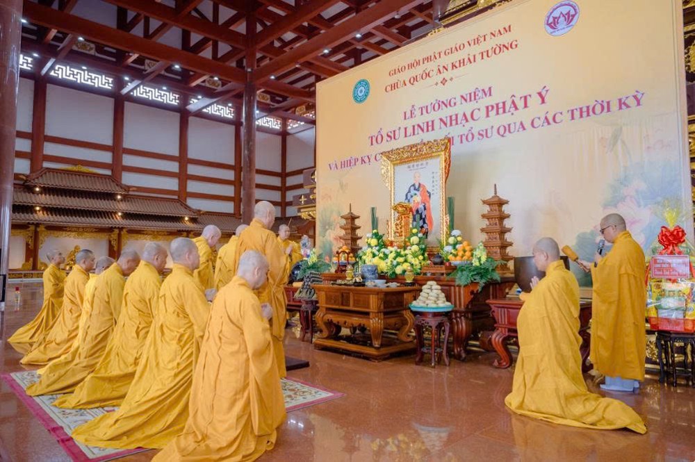 Đồng Nai: Tưởng niệm Tổ sư Linh Nhạc – Phật Ý tại chùa Quốc Ân Khải Tường