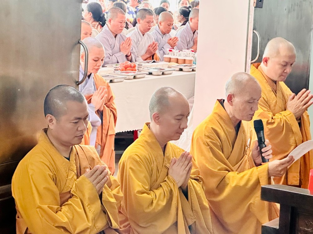 TP.HCM: Lễ hiệp kỵ chư vị tổ sư, tôn sư và tuần bách nhật Trưởng lão Hòa thượng Thích Trí Tịnh tại thiền viện Vĩnh Nghiêm (phường Vũng Tàu, TP.HCM)