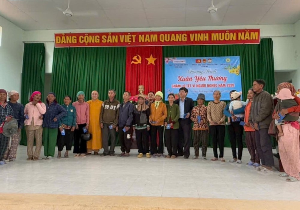 Đắk Lắk: Chương trình “Tết vì người nghèo” Xuân Bính Ngọ 2026