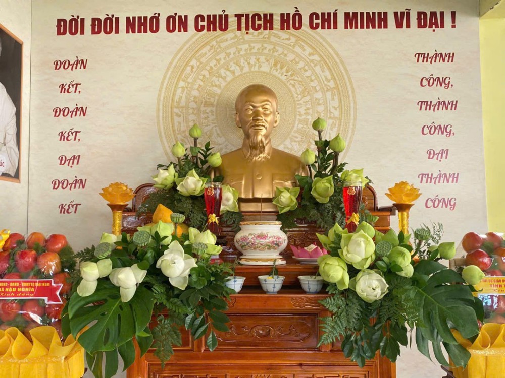 Tây Ninh: Ra mắt “Không gian văn hóa Hồ Chí Minh” tại chùa Tân Phước – sự dung hợp giữa đạo pháp và tư tưởng Bác