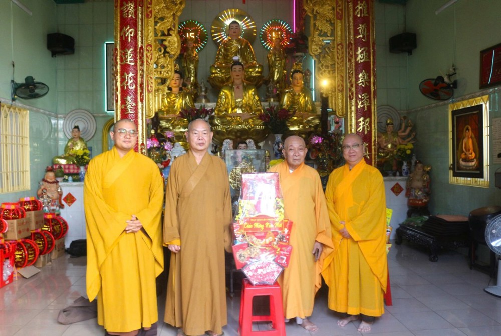 TP.HCM: Phật giáo liên phường khánh tuế chư Tôn giáo phẩm nhân dịp Xuân Bính Ngọ 2026