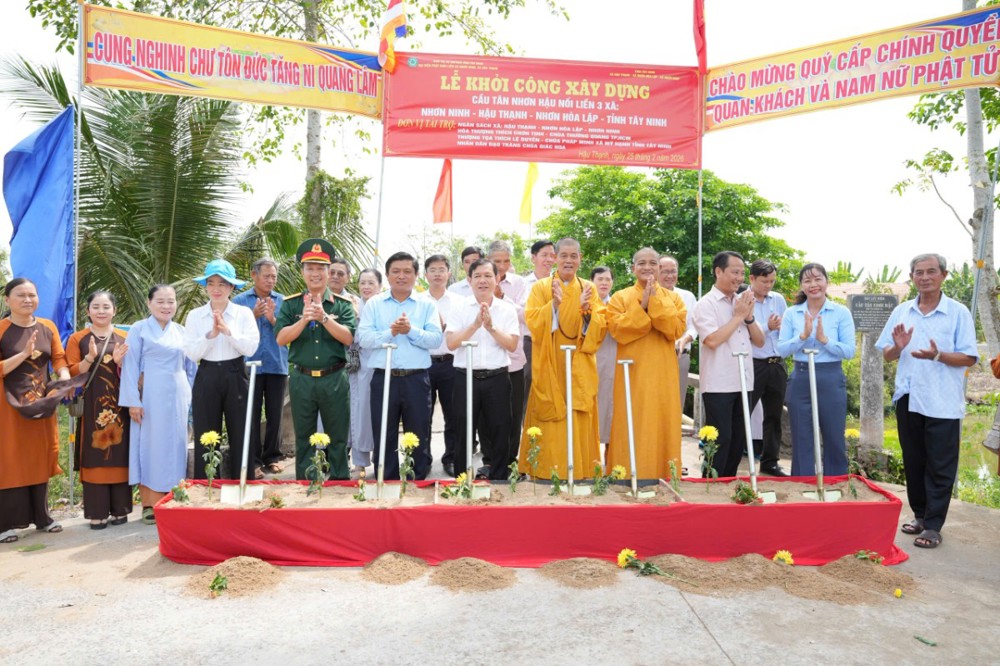 Tây Ninh: Liên tiếp khởi công các công trình cầu giao thông nông thôn, dệt những nhịp cầu nối bờ vui