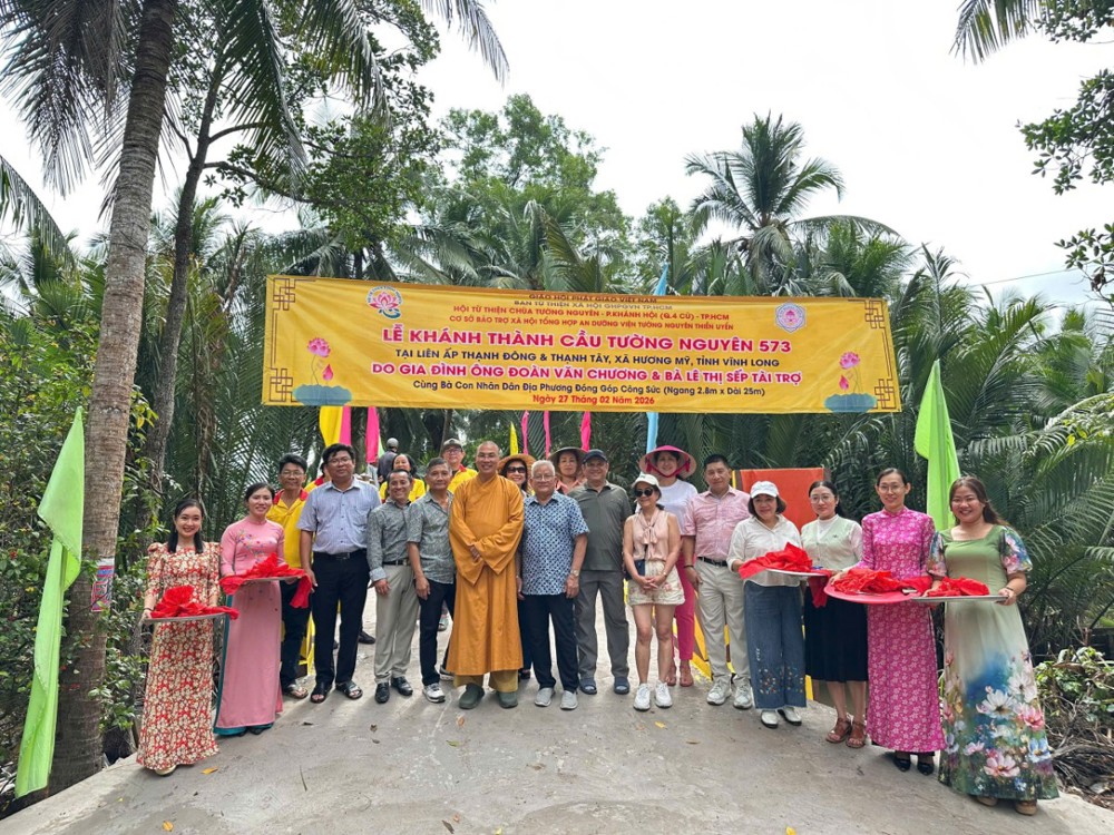 Vĩnh Long: Lễ khánh thành cầu Tường Nguyên 573