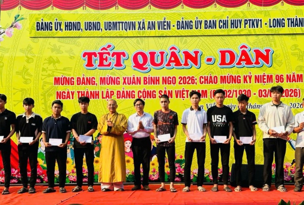 Đồng Nai: Từ mái chùa Phước An đến Tết Quân – Dân: Lan tỏa nghĩa tình nơi vùng đất An Viễn