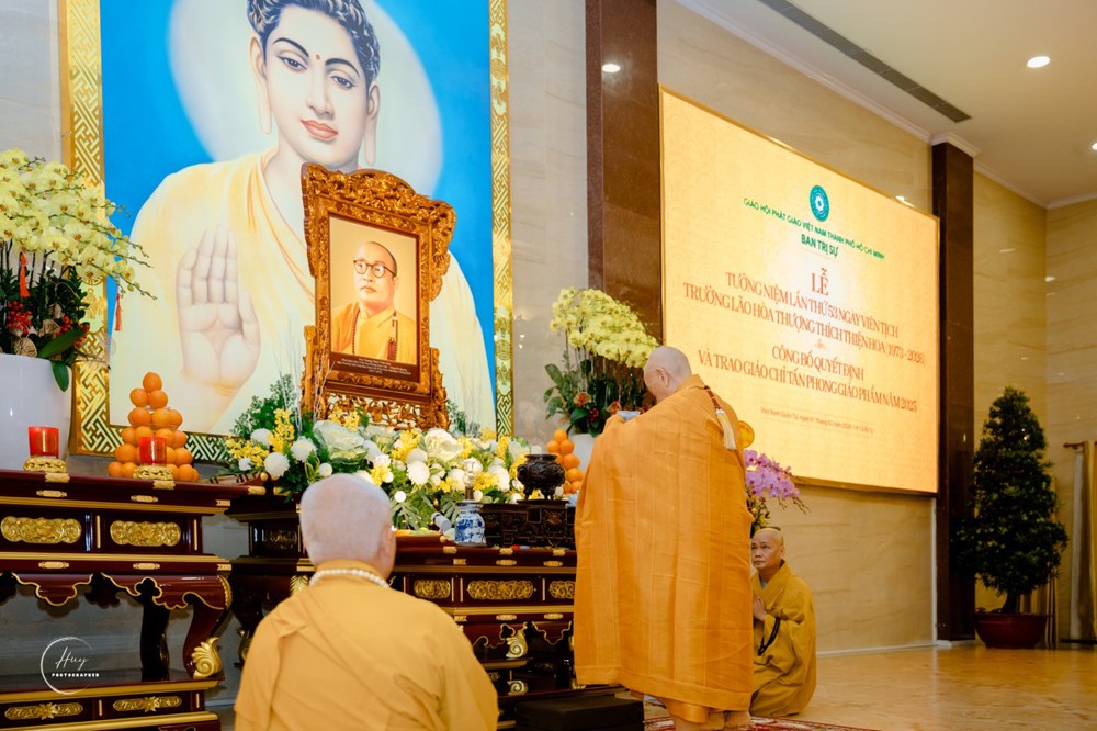 Trang nghiêm lễ tưởng niệm 53 năm Trưởng lão Hòa thượng Thích Thiện Hoa viên tịch